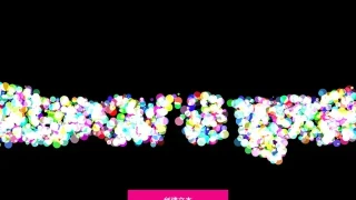 CodePen - particleOnText - pure JavaScript