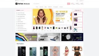 TikTok多语言商城系统源码+落地页 附搭建教程 TikTok多语言商城系统源码+落地页 附搭建教程