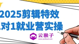 2025剪辑特效1对1就业营实操