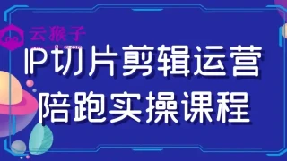 IP切片剪辑运营陪跑实操课程