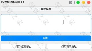 短视频去水印