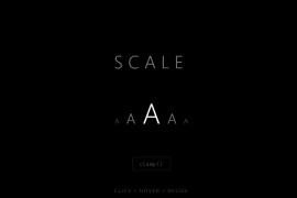 简单文字比例尺尺寸图必备