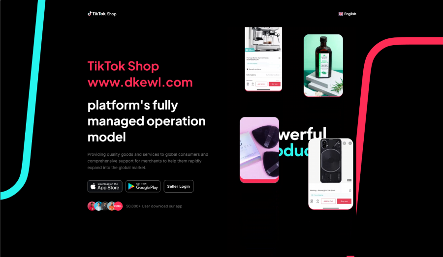 TikTok多语言商城系统源码+落地页 附搭建教程,多语言商城系统,商城系统,TikTok多语言商城,第4张