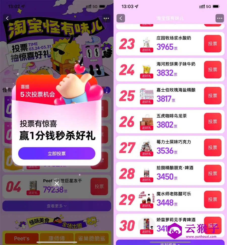 淘宝怪有味儿投票抽实物包邮,第1张 淘宝怪有味儿投票抽实物包邮,第1张