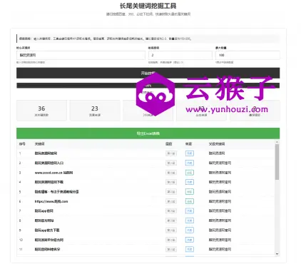 SEO关键词长尾词优化工具网页源码,第1张 SEO关键词长尾词优化工具网页源码,第1张